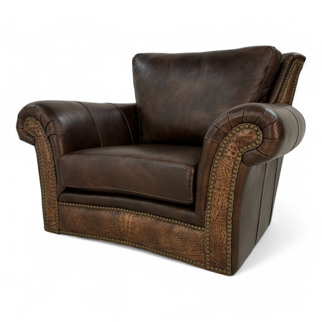 Rustic Chair V Rising Rustic Accent Chairs | Living Room Furniture – Roughing It In Style